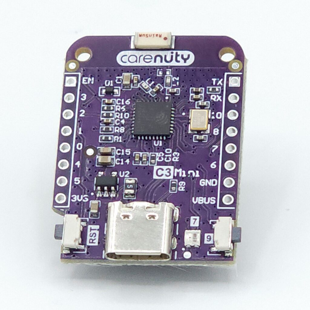 Carenuity ESP32 C3 Mini Entwicklungsboard mit WiFi und Bluetooth LE