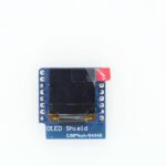 0.66 OLED Shield D1 Mini SSD1306 Display Frontansicht