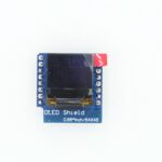 0.66" OLED Shield D1 Mini seitliche Ansicht