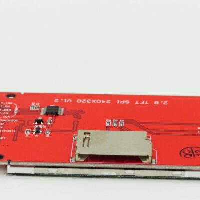 2.8" TFT Display Modul Seitenansicht mit Touchpanel