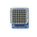8x8 LED Matrix Shield D1 Mini Anzeige Detail
