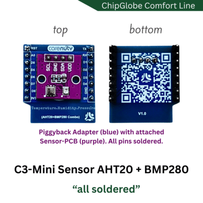 C3 Mini Sensor AHT20 BMP280 Übersicht