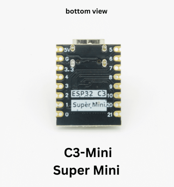 chipglobe-c3-mini-super-mini-esp32-5 C3 Mini Super Mini ESP32 Rückseite