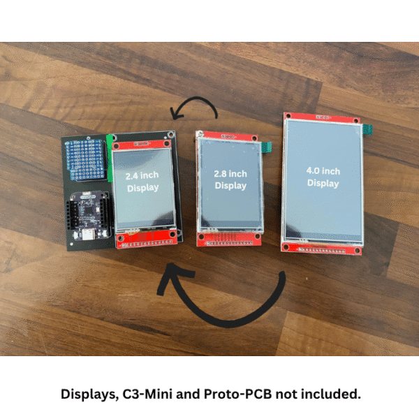 chipglobe-c3-mini-triple-adapter-xl-10 C3 Mini Triple Adapter XL Vergleich mehrerer Module
