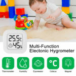 Digitales Mini Hygrometer Thermometer Babyzimmer Einsatz