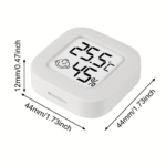 Digitales Mini Hygrometer Thermometer Detailansicht