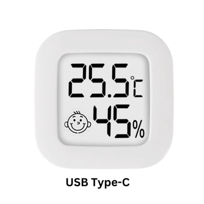 Digitales Mini Hygrometer Thermometer Anzeige