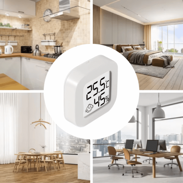 chipglobe-digitales-mini-hygrometer-thermometer-8 Digitales Mini Hygrometer Thermometer im Wohnzimmer