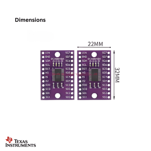 chipglobe-i2c-multiplexer-tca9548a-3 I2C Multiplexer TCA9548A Vergleich Boards