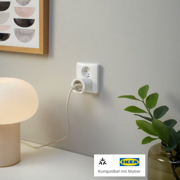 chipglobe-ikea-grillplats-zwischensteckdose-smart-matter-thread-2 IKEA GRILLPLATS Steckdose Smart Matter Thread Seitenansicht