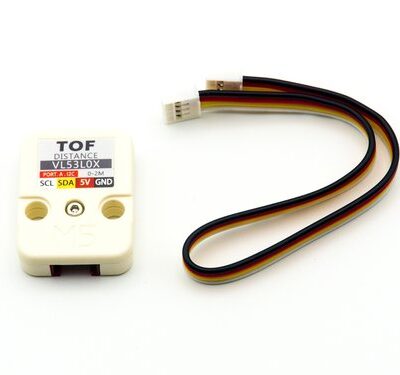 chipglobe-m5stack-distance-sensor-vl53l0x-set M5Stack Distance Sensor VL53L0X Modul mit Kabel und Zubehör