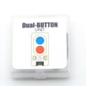 M5Stack Dual Button Unit Doppel Taster Modul Frontansicht