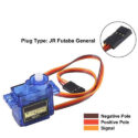 SG90 Micro Servo 9g Übersicht Komponenten