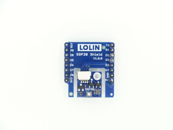 SGP30 Sensor D1 Mini Luftqualitätssensor TVOC eCO2 Frontansicht