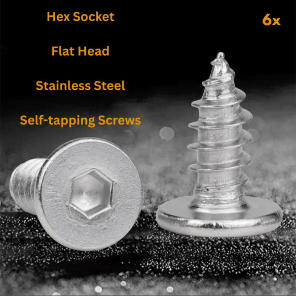 chipglobe-sq-tablestand-schrauben-m2-6-5mm-6er-set-3 SQ Tablestand Schrauben M2.6 x 5 mm Material Edelstahl