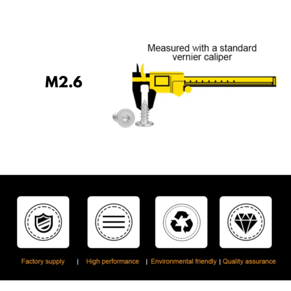 chipglobe-sq-tablestand-schrauben-m2-6-5mm-6er-set-4 SQ Tablestand Schrauben M2.6 x 5 mm Hex Socket