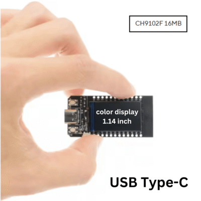 T Display ESP32 1.14 Zoll LCD in Hand