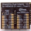 Shield2Go Dual Adapter Trust X V2.0 Security Shield mit OPTIGA Trust X