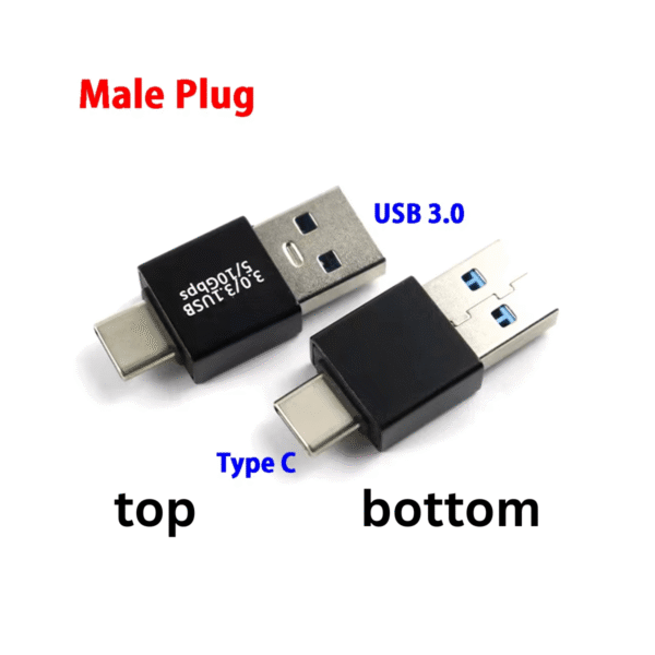 chipglobe-usb-c-auf-usb-a-adapter-4 USB C auf USB A Adapter Rückseite