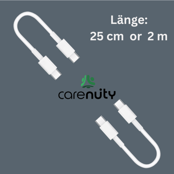 chipglobe-usb-c-auf-usb-c-kabel-60w-1 USB C auf USB C Kabel 60W 25cm 2m Übersicht
