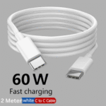 USB C auf USB C Kabel 60W 2 Meter Kabel