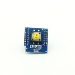 Wemos D1 Mini 1-Button Shield Taster Modul Frontansicht