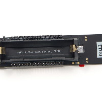 TTGO ESP32 Entwicklungsboard mit OLED Display und 18650 Batteriehalter