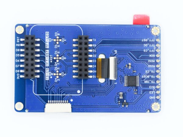 tft-2-4-touch-shield-d1-mini-back-detail TFT 2.4 Touch Shield D1 Mini Back Detail