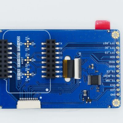 TFT 2.4 Touch Shield für D1 Mini Rückseite