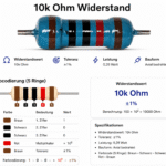 Widerstände im praktischen 5er Set 10k Ohm
