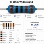 Widerstände im praktischen 5er Set 1k Ohm