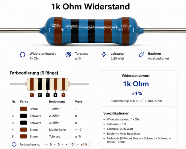 widerstaende-5er-set_1kohm Widerstände im praktischen 5er Set 1k Ohm