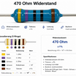 Widerstände im praktischen 5er Set 470 Ohm
