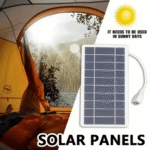 5V 2W Solar Panel USB Camping