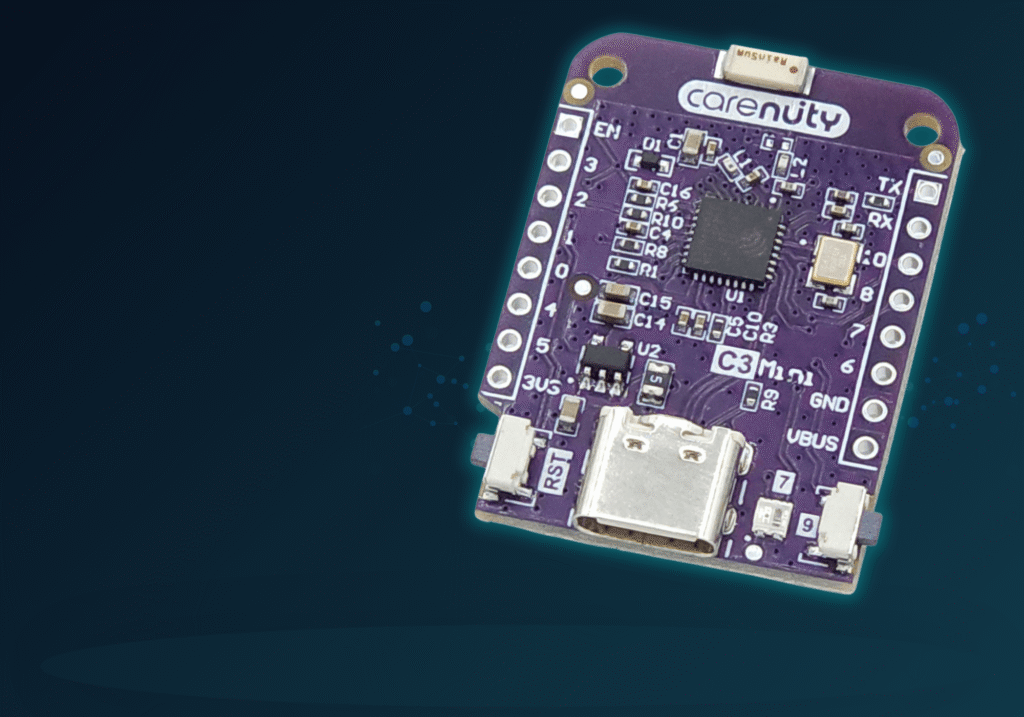 Carenuity C3 Mini ESP32-C3 Entwicklungsboard für IoT und Embedded Projekte