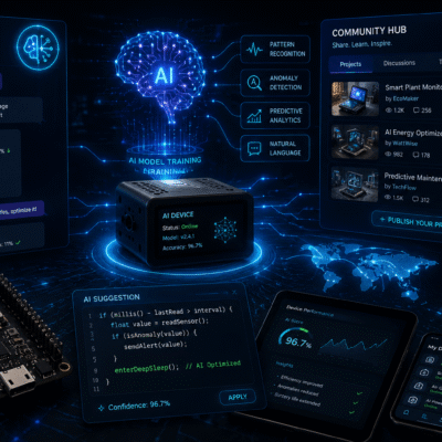 Carenuity Home Challenge Level 6 – AI Assisted Devices und Community Plattform mit ESP32