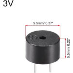 Passiver Piezo Buzzer 3V Detailansicht