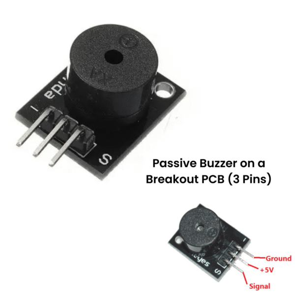 Passiver Piezo Buzzer Modul Breakout 3 Pin