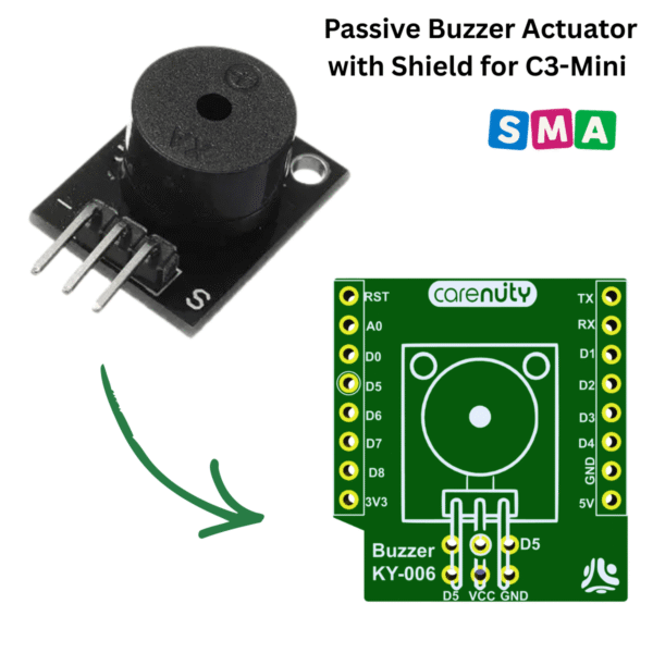 chipglobe-passiver-piezo-buzzer-4 Passiver Piezo Buzzer Modul Anwendung ESP32