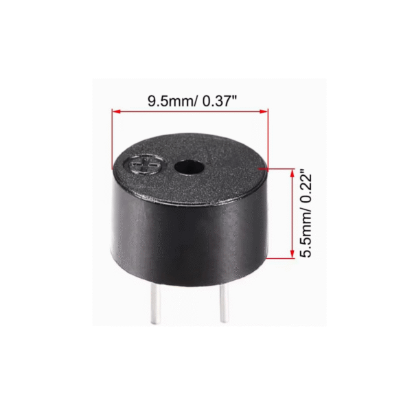 chipglobe-passiver-piezo-buzzer-5 Passiver Piezo Buzzer technische Maße
