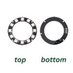 RGB LED Ring-12 WS2812 Unterseite