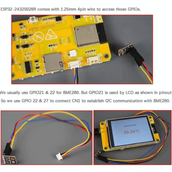 esp32-cyd-cheap-yellow-display-2432s028r-anschluesse esp32-cyd-cheap-yellow-display-2432s028r-anschluesse