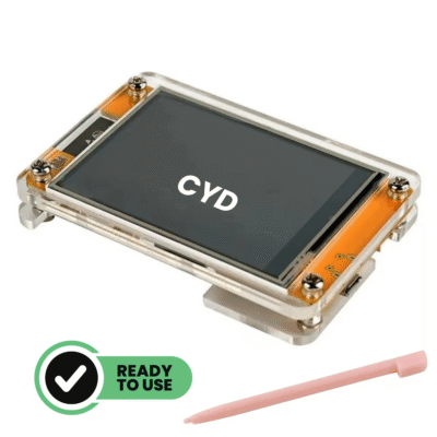 CYD ESP32 Touchdisplay 2.8" – fertig montiert mit Gehäuse und Software