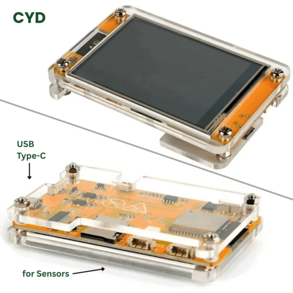 esp32-cyd-cheap-yellow-display-2432s028r-mit-acrylgehaeuse esp32-cyd-cheap-yellow-display-2432s028r-mit-acrylgehaeuse