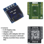 0.49″ OLED Display für D1 Mini & C3 Mini