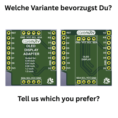 0.49″ OLED Display für D1 Mini & C3 Mini (9) 0.49″ OLED Display für D1 Mini & C3 Mini