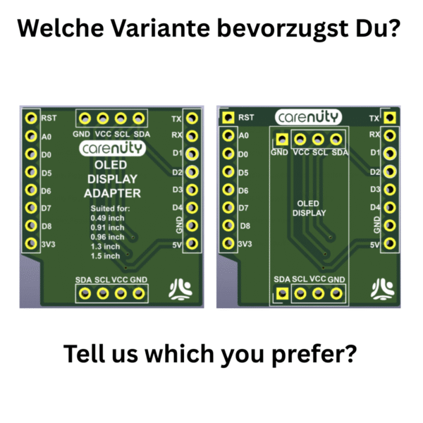 0.49″ OLED Display für D1 Mini & C3 Mini (9) 0.49″ OLED Display für D1 Mini & C3 Mini
