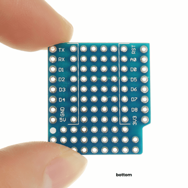 ProtoBoard Shield für WEMOS D1 C3 Mini (4) ProtoBoard Shield für WEMOS D1 C3 Mini