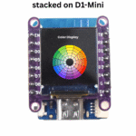 TFT 0.85 inch Color Display for Lolin and Carenuity