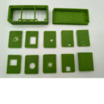 Triple-Adapter Enclosure for Sensor C3-Mini and OLED Display